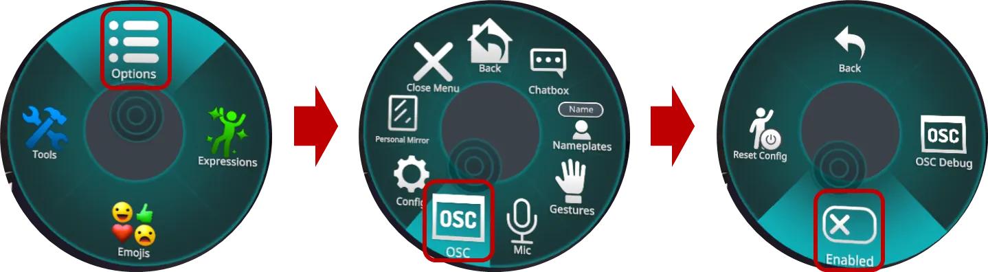 VRChat OSC Settings 1