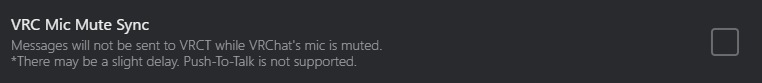 VRC Mute Sync Config